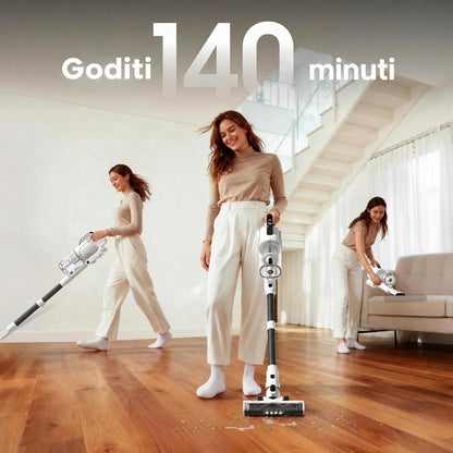 Amazon Basics Aspirapolvere Senza Fili 150W
