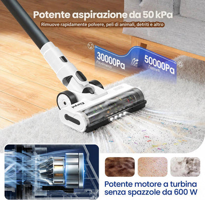 Amazon Basics Aspirapolvere Senza Fili 150W